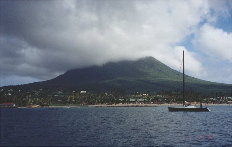 sailing mount nevis