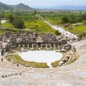 ephesus amphitheatre above