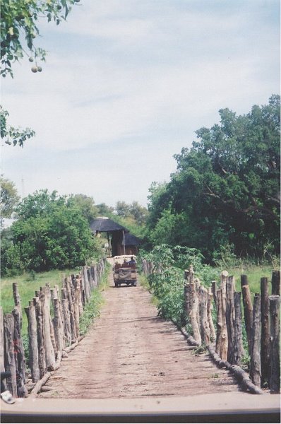 botswana bridge river khwai